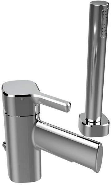 Bristan Flute 2 Hole Bath Shower Mixer Tap (Chrome).