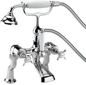 Bristan 1901 Luxury Bath Shower Mixer Tap, Chrome. NLBSMCCD