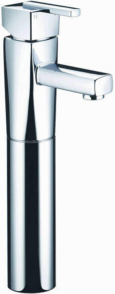 Bristan Qube Tall Basin Mixer Tap (Chrome).