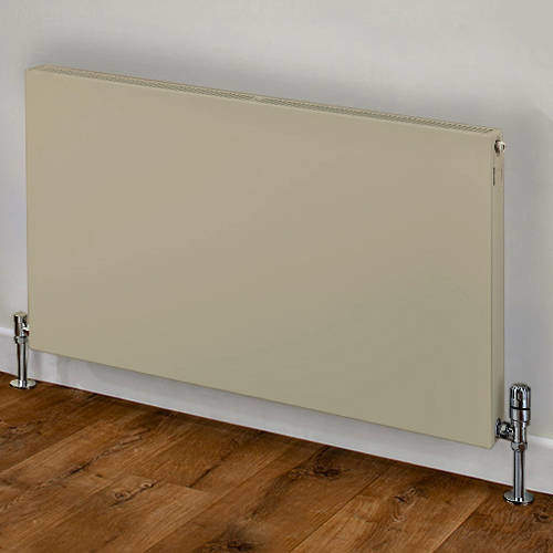 Colour Faraday Type 21 Radiator 600x1000mm (P+, Silk Grey, 4146 BTUs).