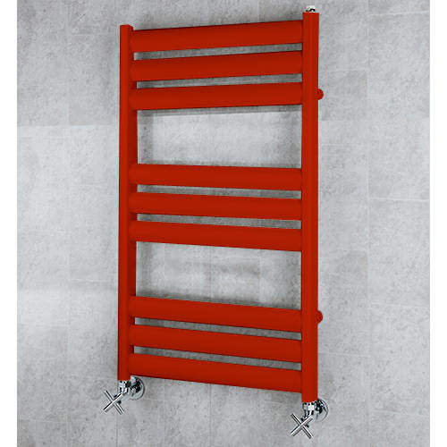 Colour Heated Ladder Rail & Wall Brackets 780x500 (Ruby Red).