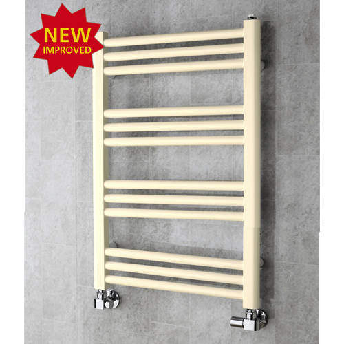 Colour Heated Ladder Rail & Wall Brackets 759x500 (Oyster White).