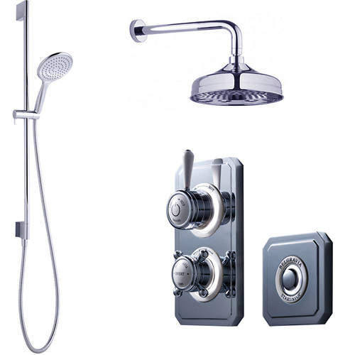 Crosswater Belgravia Digital Digital Shower Valve Pack 22 (L-Head, LP).