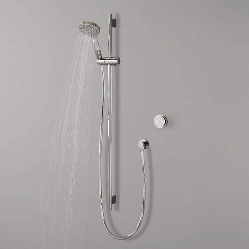 Crosswater Solo Digital Showers Digital Shower With Slide Rail Kit.