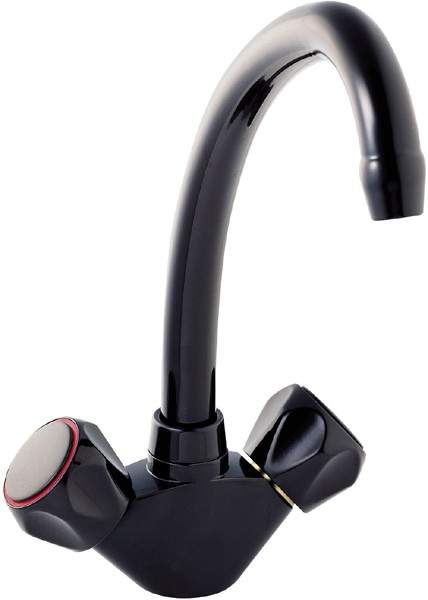 Deva Profile Dual Flow Kitchen Tap With Swivel Spout (Mocca Brown)