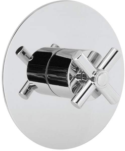 Deva Expression Thermostatic Shower Blending Valve (Chrome).