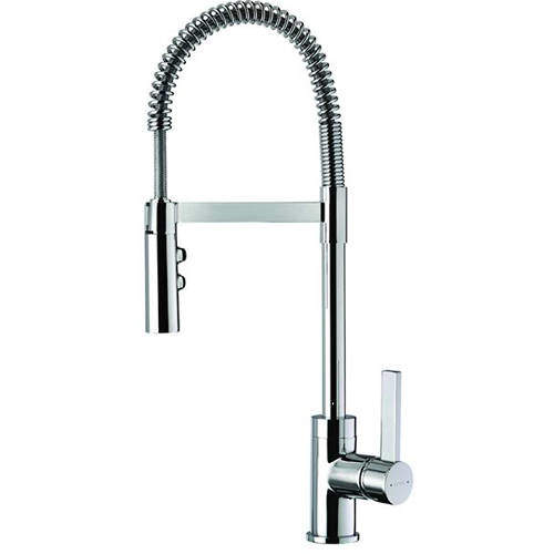 Methven Kitchen Gaston Pull-Down Spray Kitchen Tap (Chrome).