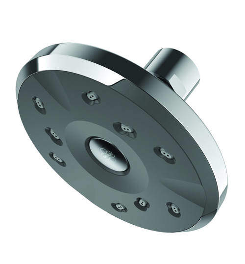 Methven Kiri Satinjet Low Flow Shower Head  (Chrome & Graphite).