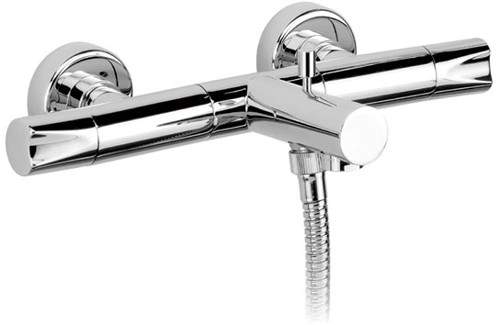 Vado Ixus Wall Mounted Exposed Bath Shower Mixer, No Kit.