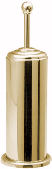 Vado Nautiq Toilet Brush and Holder (Gold).