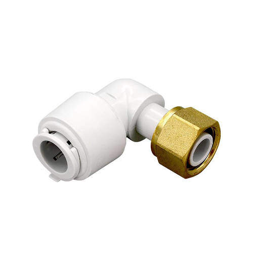 FloFit+ 5 x Push Fit Bent Tap Connectors (15mm / 1/2" BSP).