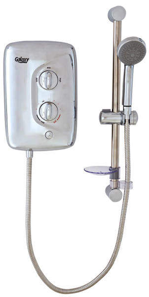 Galaxy Showers Aqua 3500M Electric Shower 9.5kW (All Chrome).