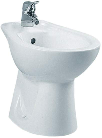 Hydra Bidet. Horizontal Outlet (1 Tap Hole).  Size 235x545mm.