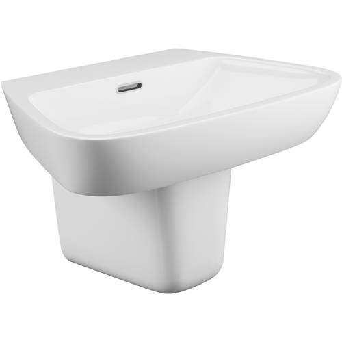 Oxford Dearne Basin & Semi Pedestal (1 Tap Hole).