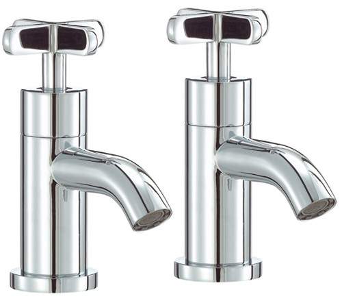 Mayfair Loli Basin Taps (Pair, Chrome).