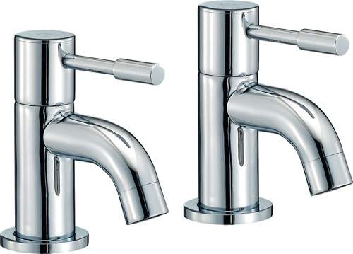 Mayfair Series G Bath Taps (Pair, Chrome).