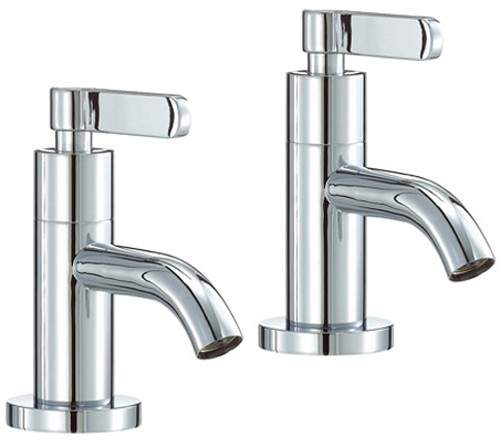 Mayfair Stic Basin Taps (Pair, Chrome).