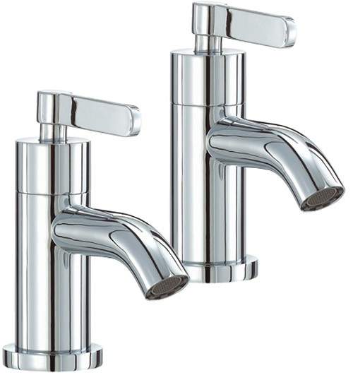 Mayfair Stic Bath Taps (Pair, Chrome).