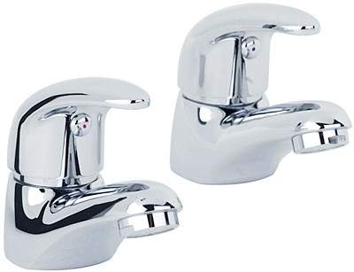 Mayfair Titan Bath Taps (Pair, Chrome).