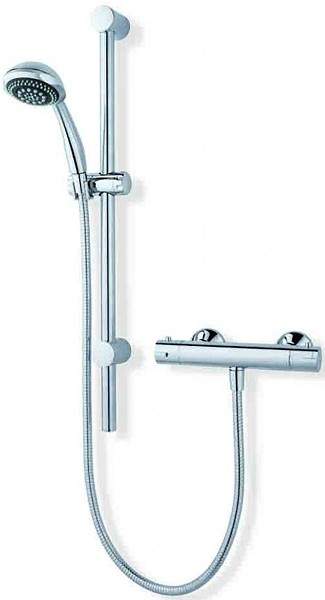 MX Showers Atmos Sigma Bar Shower Valve With Slide Rail Kit.