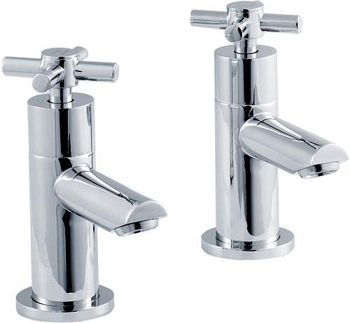 Crown Series 1 Bath Taps (Chrome).