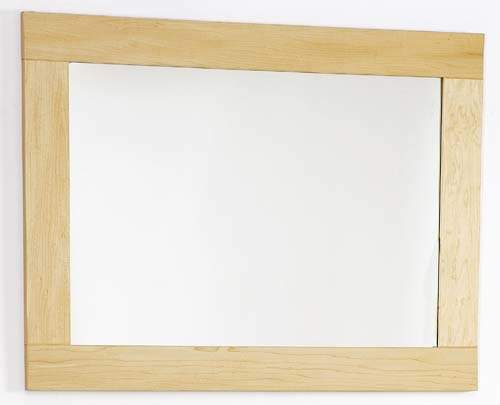 daVinci Maple bathroom mirror. Size 800x600mm.