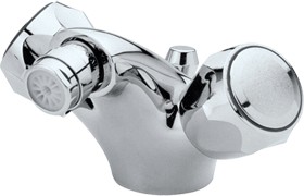 Solo Mono bidet mixer tap (Chrome) + Free pop up waste