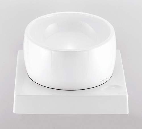 Ofuro Basin with tray for counter top. 510 x 510mm. 430m diameter.