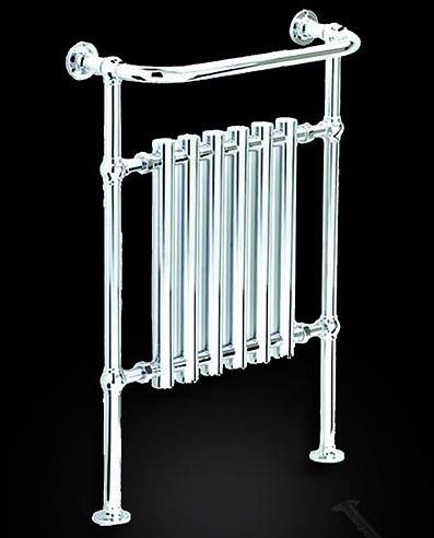 Reina Radiators Eleanor Traditional Towel Radiator (Chrome). 675x960mm.