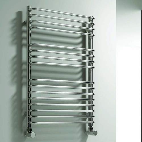 Reina Radiators Isaro Towel Radiator (Chrome). 300x1100mm.