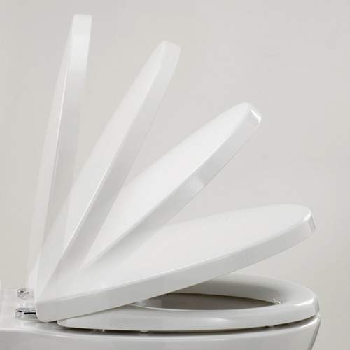 Shires Parisi Soft Close Toilet Seat (White).