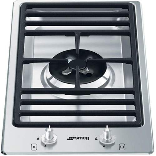 Smeg Gas Hobs Domino Ultra-Rapid Burner. 30cm (Stainless Steel).