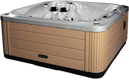 Hot Tub Gypsum Neptune Hot Tub (Light Yellow Cabinet & Yellow Cover).