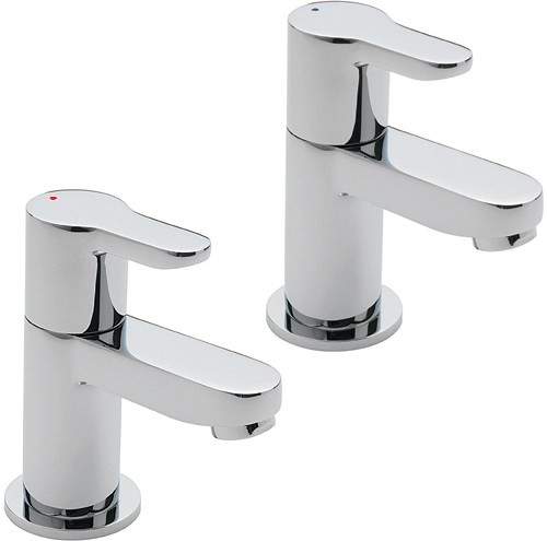 Tre Mercati Lollipop Basin Taps (Chrome).