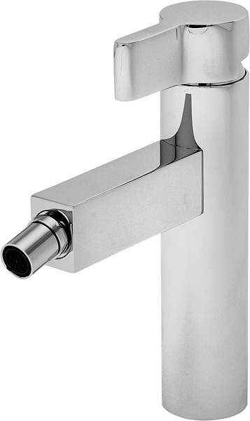 Tre Mercati Cabana Mono Bidet Mixer Tap With Pop Up Waste (Chrome).