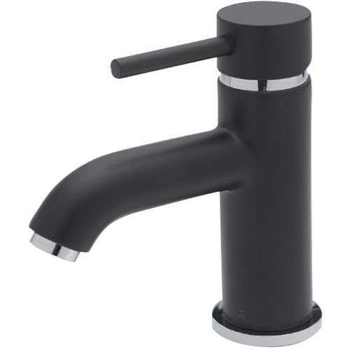 Tre Mercati Milan Basin Mixer Tap With Pop Up Waste (Matt Black).