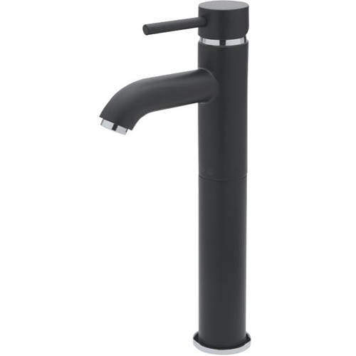 Tre Mercati Milan Extended Basin Mixer Tap (Matt Black).