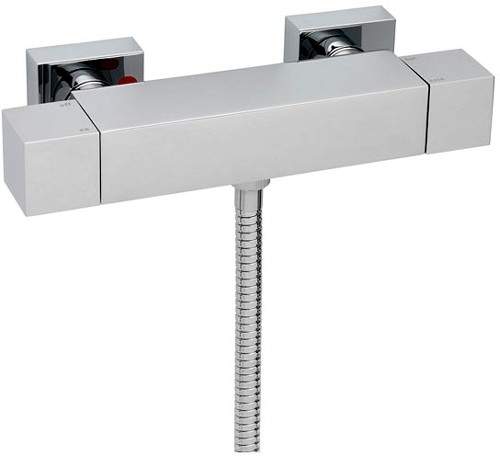 Tre Mercati Dance Thermostatic Bar Shower Valve (Chrome).