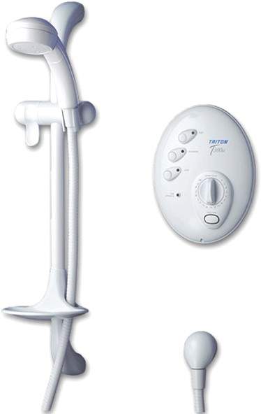 Triton Electric Showers T300si 8.5kW In White.