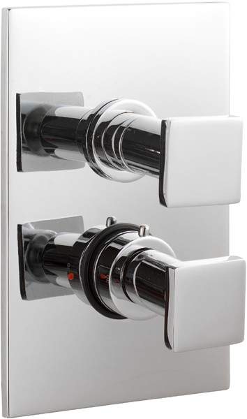 Ultra Milo 1/2" High Pressure Concealed Thermostatic Shower Valve.