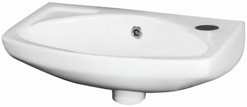 Ultra Jardine Wall Hung Basin (1 Tap Hole, 450mm).