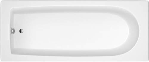 Ultra Baths Shore Single Ended Eternalite Acrylic Bath. 800x1800mm.