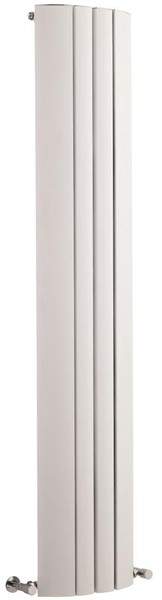 Hudson Reed Lunar Designer Vertical Radiator. 1800x355 (White).