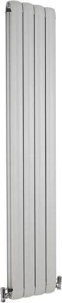 Hudson Reed Radiators Nirvana Designer Radiator (White). 335x1800mm.