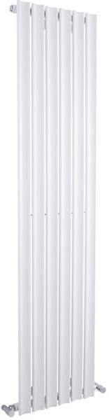 Hudson Reed Ripple Vertical Single Panel Radiator. 1800x420 (White).