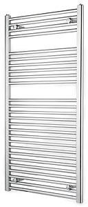 Towel Rails Flat heated towel rail (chrome). 600x1150mm. 2315 BTU.