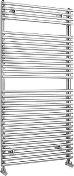 HR Pro Series 503 heated towel rail (chrome). 600x1200mm. 2125 BTU.