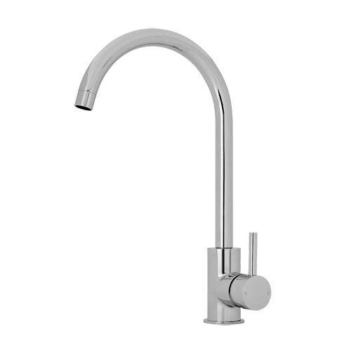 Kitchen Mono Kitchen Tap With Lever Handle (Chrome).