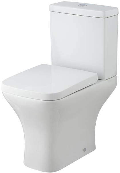 Premier Carmela Semi Flush To Wall Toilet Pan & Cistern.