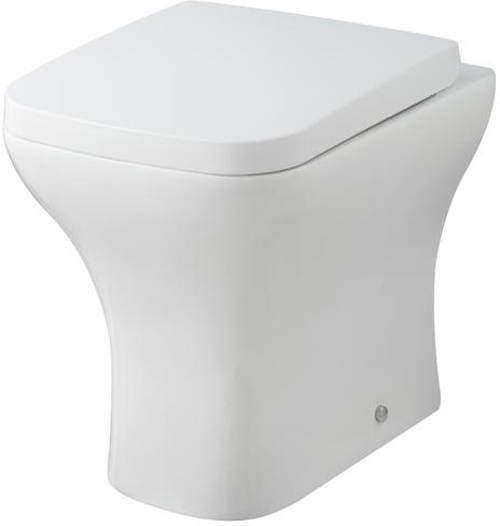 Premier Carmela Back To Wall Toilet Pan & Seat.